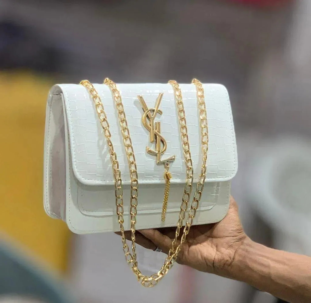 Luxury Croc Leather Crossbody Women Bags