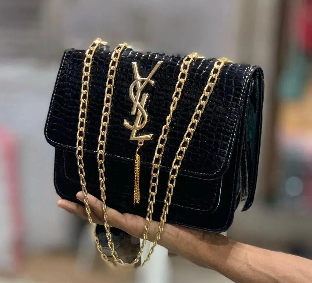 Luxury Croc Leather Crossbody Women Bags