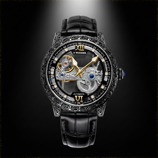 Luxury Watch Dark Studio Shot